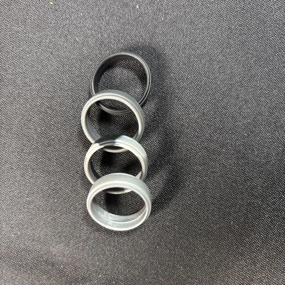 Rubber men’s ring four pack black camo size 13 New in package